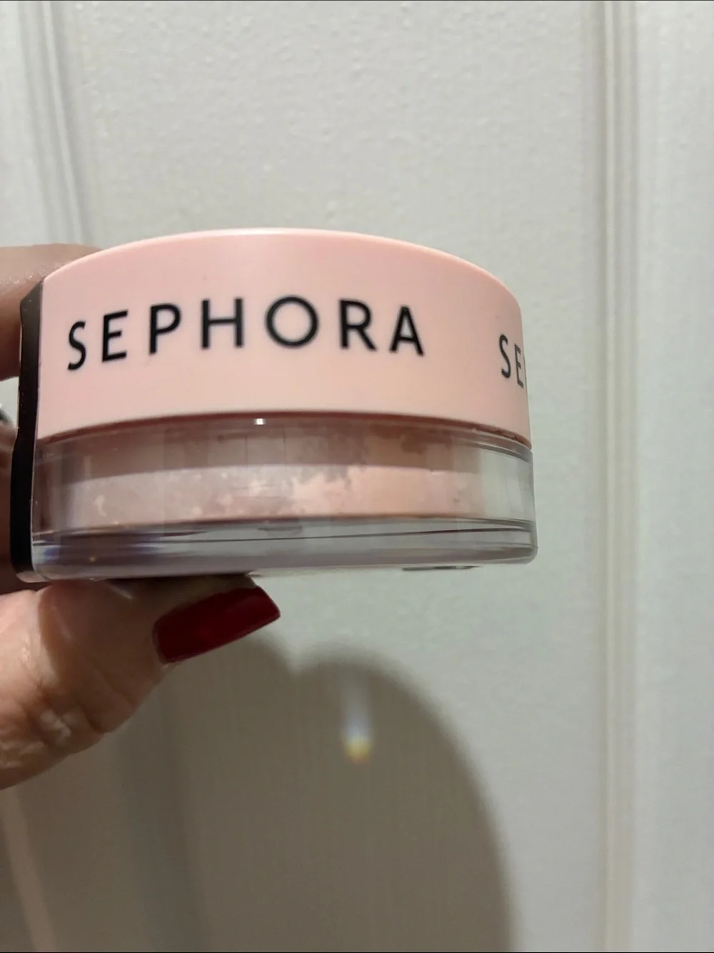 Sephora Blur It Loose Setting Powder in Brightening Pink